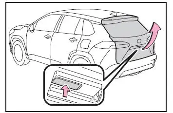 Toyota Corolla Cross - Apertura, chiusura e bloccaggio delle porte