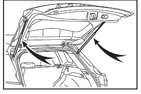 Toyota Corolla Cross - Apertura, chiusura e bloccaggio delle porte